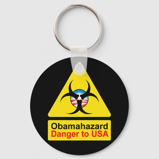 Obama Hazard Schlüsselanhänger (Vorderseite)