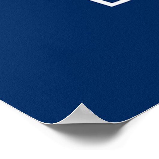 Obama Hebräisch 2012 POSTER Print (Ecke)