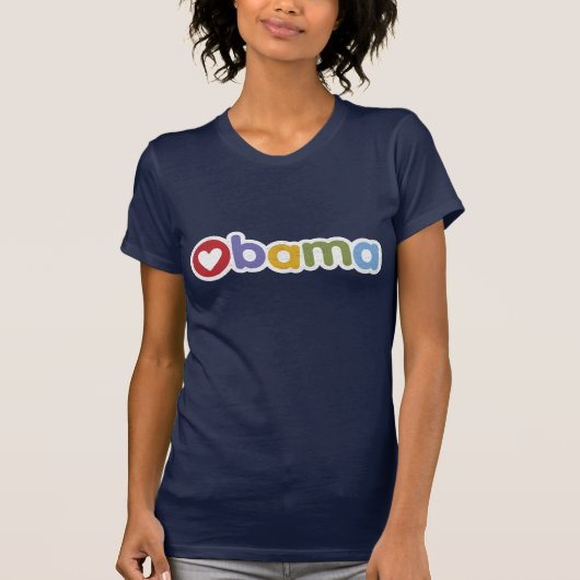 Obama-Herz-T - Shirt (Vorderseite)