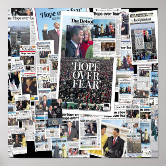 Obama: Hoffnung aus Angst Poster