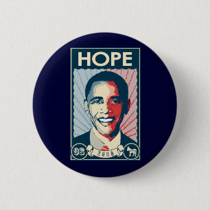 OBAMA-HOFFNUNG BUTTON