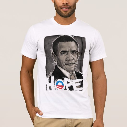 Obama-Hoffnung T-Shirt (Vorderseite)