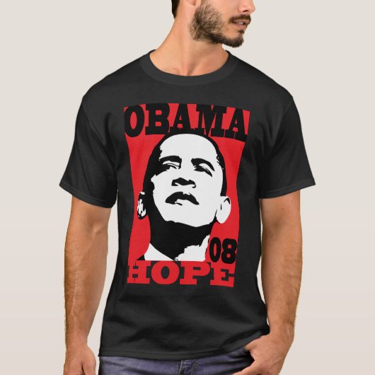 Obama-Hoffnung T-Shirt (Vorderseite)