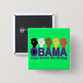 OBAMA HOFFNUNG ÜBER DIE DIVIDES BUTTON (Vorne & Hinten)