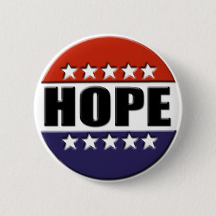 Obama-Hoffnungs-Knopf Button