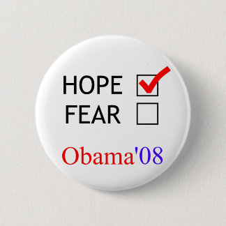 Obama-Hoffnungs-Knopf Button