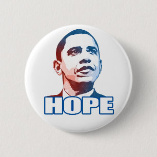Obama-Hoffnungs-Knopf Button