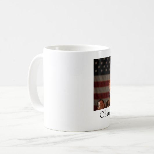 Obama = Hoffnungs-Tasse Kaffeetasse (Vorderseite Links)