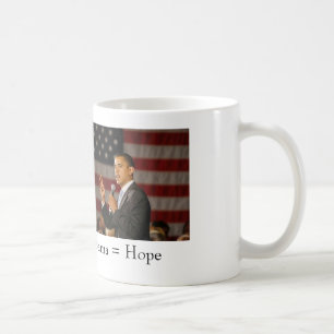 Obama = Hoffnungs-Tasse Kaffeetasse