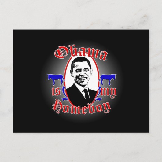 Obama_Homeboy_Mag2 Postkarte (Vorderseite)
