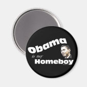 Obama Homeboy Magnet (Vorderseite/Rückseite)