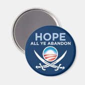 Obama-Hope-All-Ye-Abandon-Taste Magnet (Vorderseite/Rückseite)