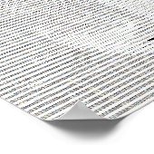 Obama Hope & Change Ascii Art Poster (Ecke)