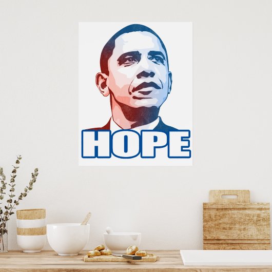 Obama Hope Poster (Küche)