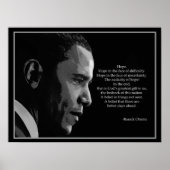 Obama-Hope-Poster Poster (Vorne)