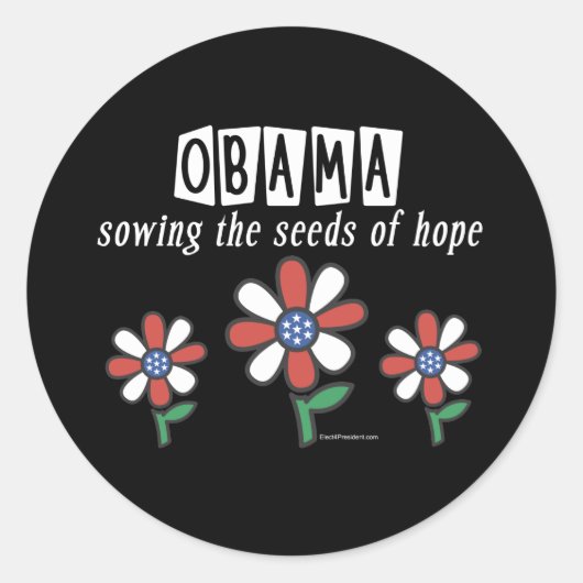 Obama Hope Stickers (Vorderseite)