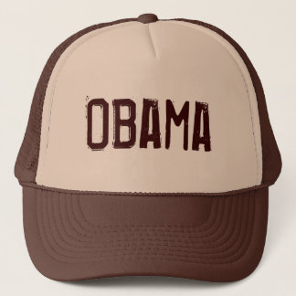 Obama-Hut Brown Truckerkappe