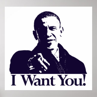 Obama, ich Woll dir! Poster