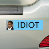 Obama, IDIOT Autoaufkleber (Auf Auto)