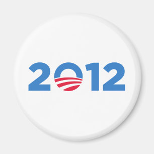 Obama im Jahre 2012 Magnet