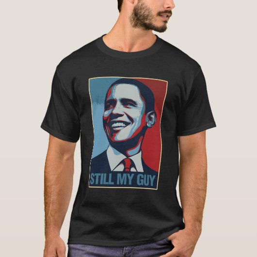Obama immer noch mein Typ Barack Obama T-Shirt (Vorderseite)