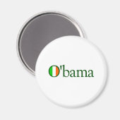 Obama Irish Magnet (Vorderseite/Rückseite)