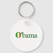 Obama Irish Schlüsselanhänger (Vorderseite)