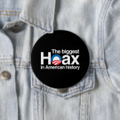 OBAMA IST DAS GRÖSSTE HOAX DER GESCHICHTE BUTTON (Beispiel)