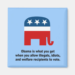 Obama ist das, was man bekommt, wenn man magnet