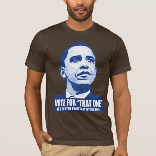 Obama ist dieser ein T - Shirt (Vorderseite)