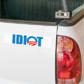 OBAMA IST EIN IDIOT AUTOAUFKLEBER (Auf Lkw)