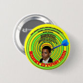 Obama ist Ihr Mann Button (Vorne & Hinten)
