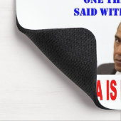 OBAMA IST KEIN PIZZA MOUSEPAD (Ecke)
