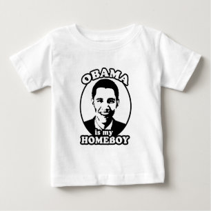 Obama ist mein Homeboy Baby T-shirt