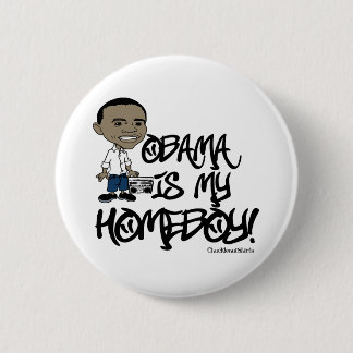 Obama ist mein Homeboy! Button