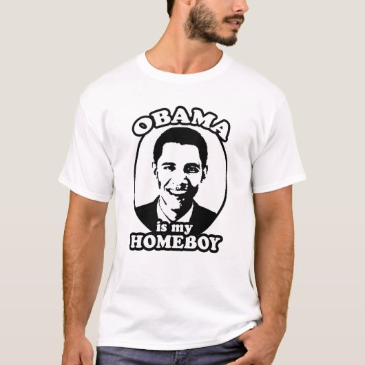 OBAMA IST MEIN HOMEBOY-T - SHIRT (Vorderseite)