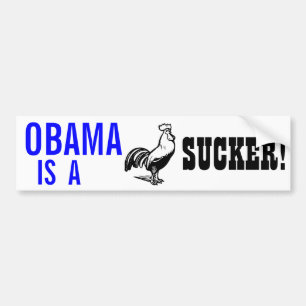 Obama ist zum Kotzen!! Autoaufkleber