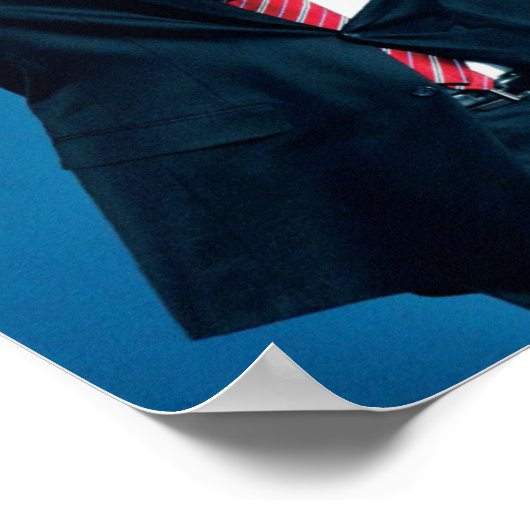 Obama: Ja, er hat Poster gemacht (Ecke)