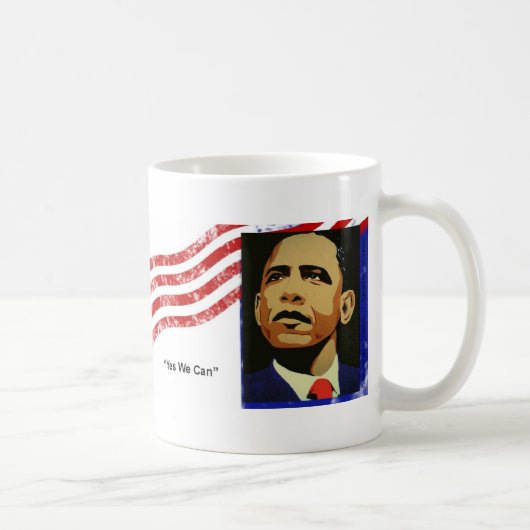 Obama/ja können wir kaffeetasse (Rechts)