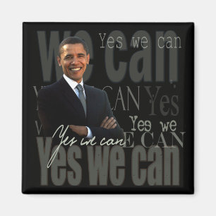 OBAMA - ja können wir Magnet