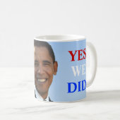 Obama ja taten wir! kaffeetasse (VorderseiteRechts)