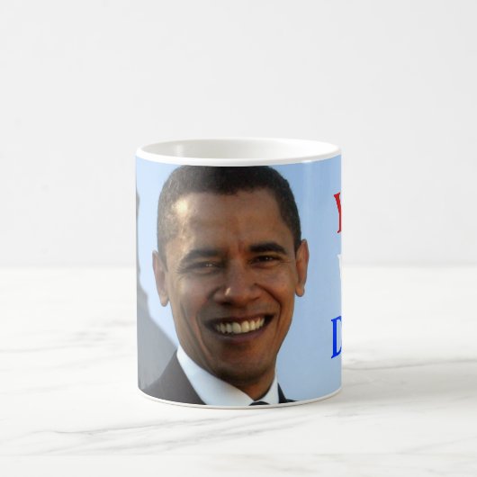 Obama ja taten wir! kaffeetasse (Mittel)