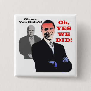 Obama JA WIR HABEN Button