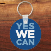 Obama - Ja, wir können Schlüsselanhänger (Vorderseite)