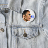 Obama jetzt mehr als überhaupt button (Beispiel)