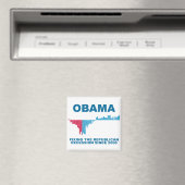 Obama Job Growth Graph Magnet (In Situ (Geschirrspüler))