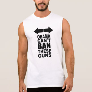 Obama kann diese Gewehre nicht verbieten Ärmelloses Shirt