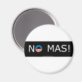 Obama - kein Mas! Magnete Magnet (Vorderseite/Rückseite)