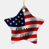 Obama Keramikornament (Vorne)
