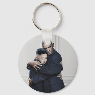 Obama Kim Jong Un Nordkorea Liebe Schlüsselanhänger